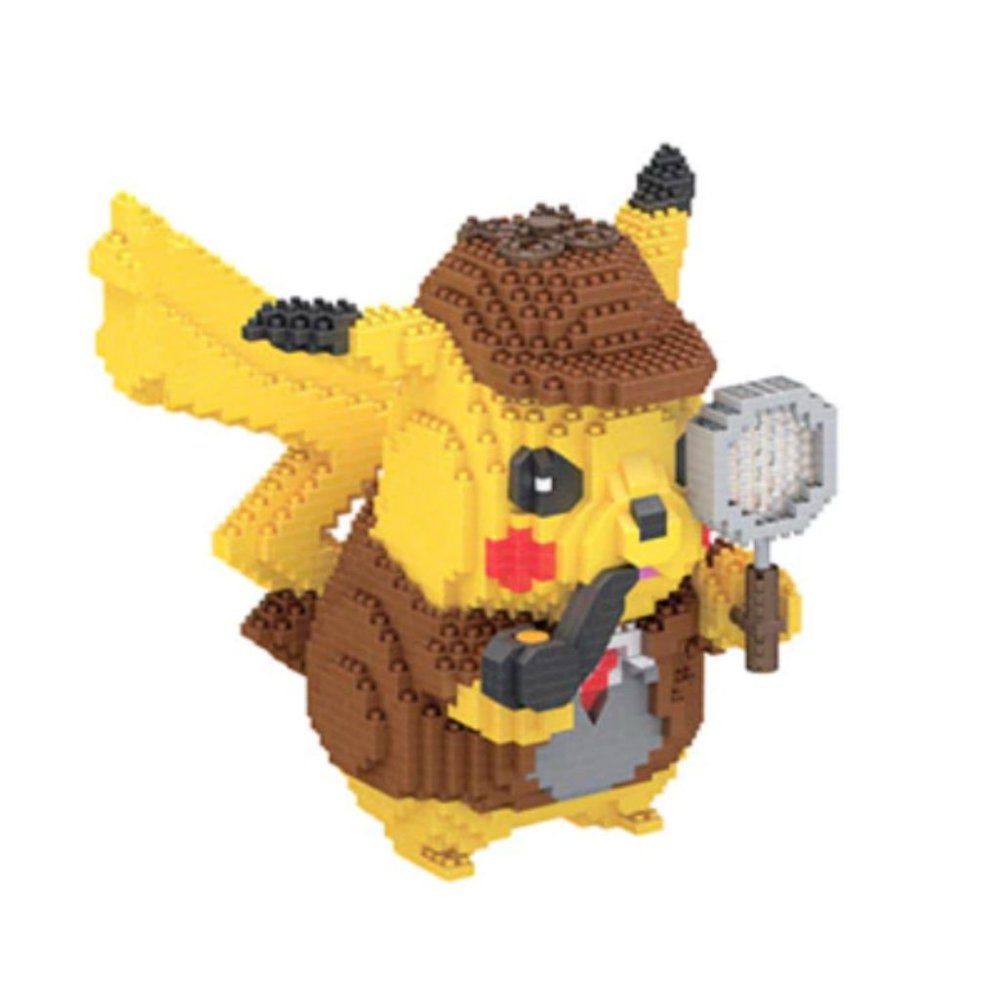 Micro Brick 7081A - Detective Pikachu - 1580+ pcs